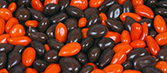 Halloween Colors chocolate covered seeds